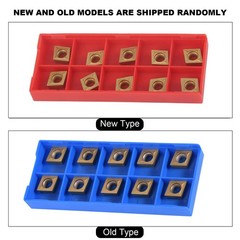 CCMT09T304 Carbide Inserts CNC Lathe Cutters For Steel Stainless Steel Bits