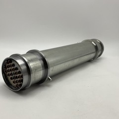 15.5″ Shell and Tube Heat Exchanger Stainless Steel 32 Copper Tube Liquid Cooler