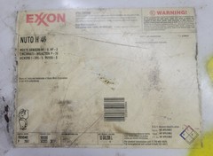 Exxon NUTO H46 ISO 55 Gallon Hydraulic Oil Drum VG 46 Drum Dolly, Pump, Level