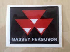 Massey Ferguson Decal , Massey Ferguson Emblem front emblem