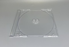 10 PCS NEW STANDARD CD CLEAR TRAY WITH CDA, REINFORCED HUB, KC02PK-R-HUB-CDA