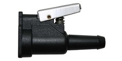 SeaSense BRP/OMC/Johnson/Evinrude Quick Connector 0.375 inch, Black