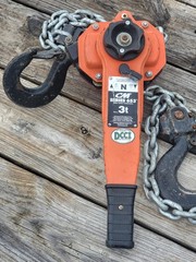 CM Series 653 3 Ton Lever Chain Hoist – Columbus McKinnon 3t Come Along – 653-A
