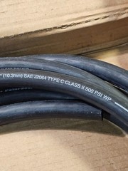 Gates Polarseal Hydraulic Hose 85665 3353-0906, 13/32″ x 25ft, 500 psi Black