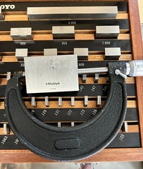 Central Tools 2” & 3” Outside Micrometer made in USA tested see description