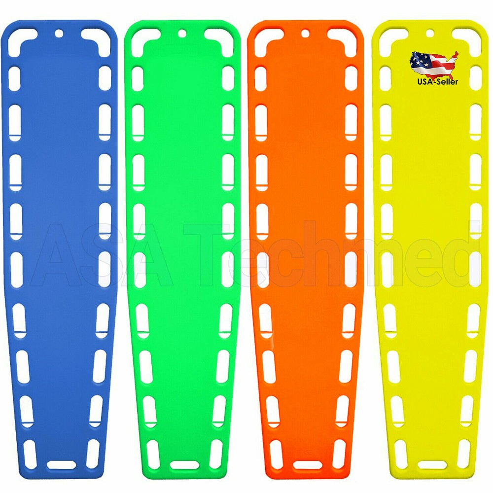Base Board Patient Transfer Spine Board, EMT Backboard, Stretcher Immobilization