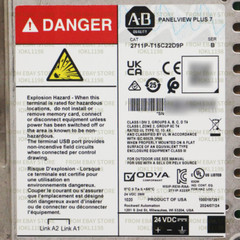 New Sealed 2711P-T15C22D9P Allen-Bradley PanelView Plus 7 Graphic Terminal
