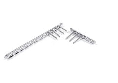 2.0mm LCP Plates (Lot of 8 pcs) & Screws (50 pcs) Veterinary Surgical Instrument