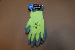 New Westchester Hi-Viz Premium Polyurethane Coated Palm Work Gloves / A2 – Large