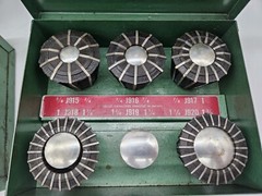 JACOBS RUBBER FLEX COLLET SET USED SEE PHOTOS