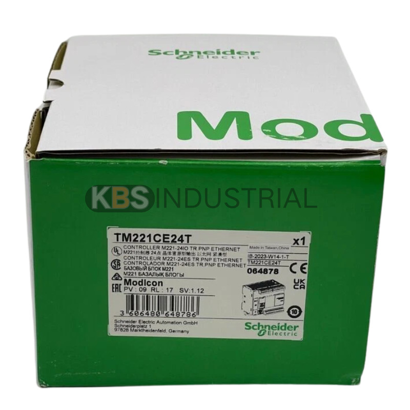 1PC New Schneider Electric TM221CE24T Modicon M221 Controller 24 I/O Ethernet