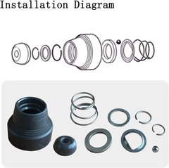 High-Quality Metal Hammer Drill Part 26DRE for Bosc-h Model Compatibility