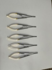 Lot of 5 HU FRIEDY Castroviejo straight Needle Holder 7″ 18cm NH5024