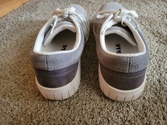 AirWalk Womens Camino Gray/white Shoes Size 8.5 B