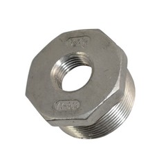 1.5” male to 1/2“ female NPT threaded Reducing bush adapter Reducer Fitting SS