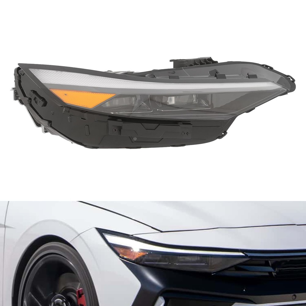 LED Headlight Assembly Passenger Right 2024-2025 Hyundai Elantra 92102-AA740