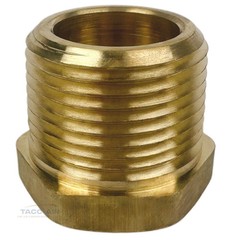 2 PC 3/4″ Male x 1/2″ Female Hex Reducer Bushing Adapter Pipe Reducing Fitting