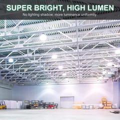 (2-Pack) 480V LED Corn Light 200W (800w HID MH HPS Eq.) Warehouse High Bay Bulb