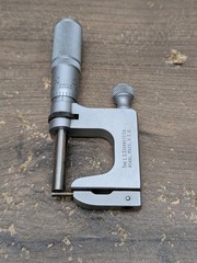 L.S. STARRETT NO. 220 O-1″ MULTI ANVIL MICROMETER USA