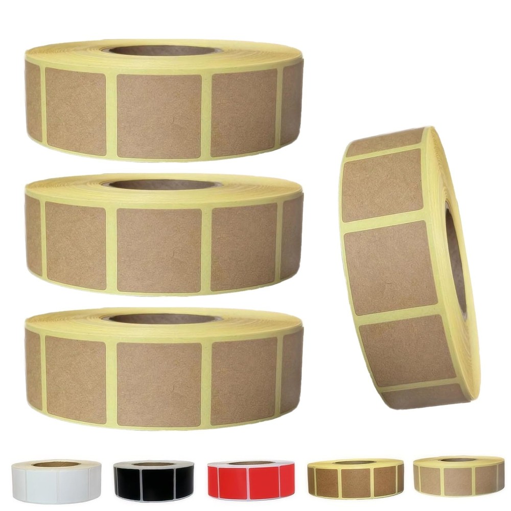 Target Pasters 1 inch 2 Rolls 1 4 4000 Pieces, 4000 Pieces ivory