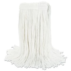 Boardwalk 2024RCT No. 24 Rayon Cut-End Wet Mop Head – White (12/Carton) New