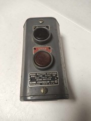 NOS Clark Controller Co. Motor Start/Stop PB Station A100-44112A Type ‘D’