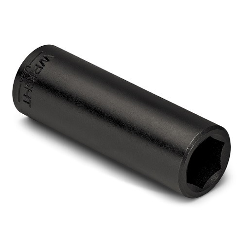 Wright Tool 49-19MM – 1/2Inch Drive 6 Point Deep Metric Impact Socket – 19mm