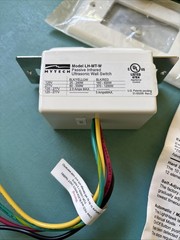 Mytech/Hubbell Passive Infrated Ultrasonic Occupancy Sensor Wall Switch LH-MT-W