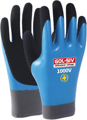 Electrician Gloves 1000V High Voltage,Astm D120 Certified & Double Insulated Ele