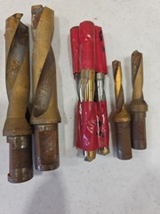 Lot Of (16) Various Sandvik & Dijet Indexable Carbide Drills, Coolant Thru