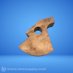 6 inch x 4 inch x 2 inch Steel Angled Cutter Block USIP