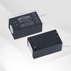 Mini Step-Down AC-DC 220V to 5V 3W Power Supply Module 3 Pack Isolated for DIY