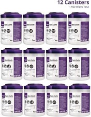 12 Case Super Sani-Cloth Germicidal Wipe Medical Devices Cleaning 1920 Count
