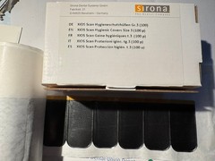 Xios Scan Memory Sheets, Storage Boxes, Bite Protection + Hygiene Protection Sleeves