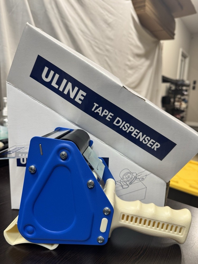 Uline H-596 Industrial Side Loader Handheld 3″ Tape Dispenser Gun, new