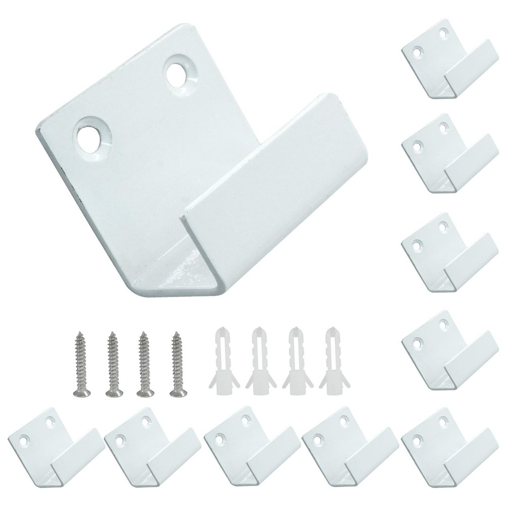 Litoexpe 10 Pcs Tile Display Wall Hanger Inner Width 25mm, Stainless Steel Wa…