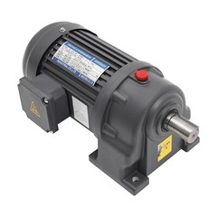 1HP Electric Gear Motor 1:30 Reduction Gear Motor AC Three-phase Horizontal 750W