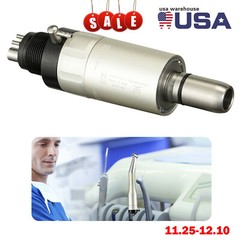 NEW NSK Style Dental Slow Speed Air Motor Handpiece E-Type 4 Holes YX205m