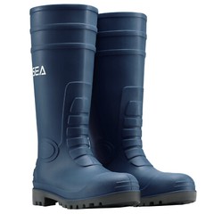 HISEA Men’s Boots Steel Toe Safety Work Boots Muck Mud Farm Gardening Rain Boots