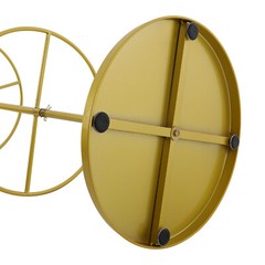 3-Tier Rotatable Round Display Rack for Clothing – Metal Clothes Organizer