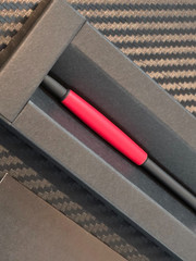 Tombow Oil-Based Ballpoint Pen Zoom Collection 0.7mm Black/Red, Model # BC-ZS2