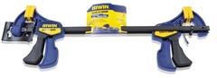 Irwin 1964745 100 lbs. Force Resin Quick-Grip Bar Clamp 12 x 2-7/16 D in.