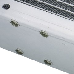 86551430 8N8005 2 low Full Aluminum Radiator For Ford Tractor 2N 8N 9N Model