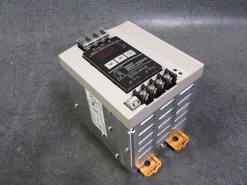 OMRON POWER SUPPLY 100-240V / 3.8 AMP — 24 VDC / 10 AMP MODEL: S8VS-24024B