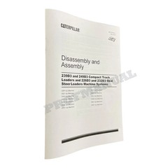 Caterpillar 239D3 249D3 226D3 232D3 Service Manual Disass Assem 3 books