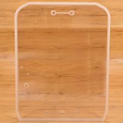 Fit For Kubota Loader SVL65 SVL75 SVL90 SVL95 SVL97 Polycarbonate Door glass