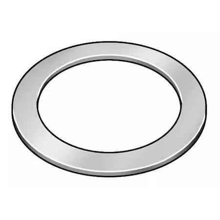 Precision Brand 25157 Arbor Shim, Steel, 0.062 In Thk, Pk10