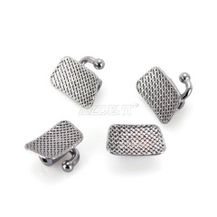 10X AZDENT Dental Orthodontic Bondable Buccal Tube 2nd Molar Edgwise 022 Non-Con