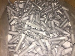 1/2-13 X 6 Hex Head Cap Screws Hot Dipped Galvanized 25 Pieces