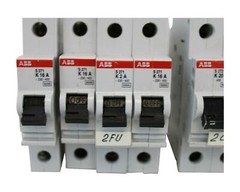 ABB CIRCUIT BREAKER ASSORTED S271/S272/S273SS283 LOT OF 7